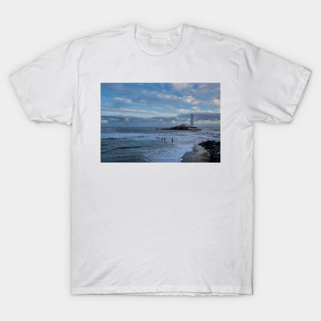 December at St Mary's Island T-Shirt by Violaman